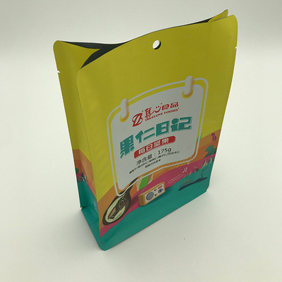 방습인 MOPP PET 평범한 스퀘어 열전달 봉인한 편평한 하부 거싯대