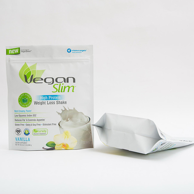 1.5LB 100 밀리미터 음식 패키징 테플론제 백 고단백질 플라스틱 140MIC 지프 잠금 장치는 팁을 견딥니다