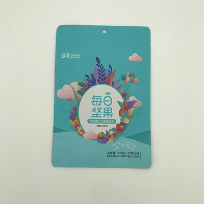 핵심 지프 잠금 장치를 위한 200 마이크론 750g 1 킬로그램 편평한 하부 백 상자 팁