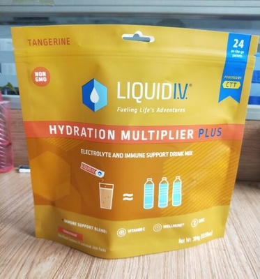 맞춘 인쇄된 재밀봉할 수 있는 식품백을 패키징하는 100% 페이 7.9OZ 재활용할 수 있는 팁 식품